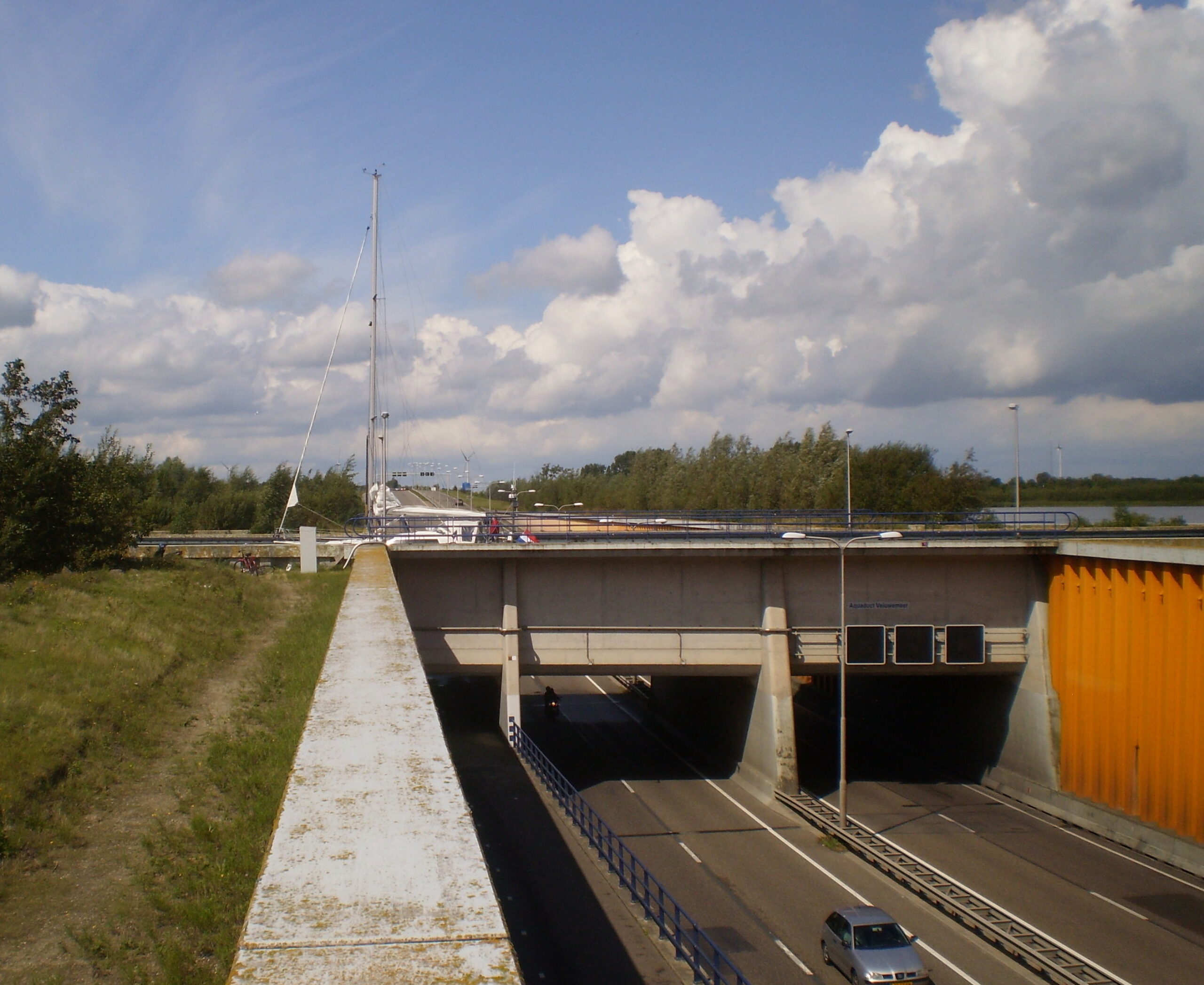 Aqueduc de Veluwemeer à Hardervicum